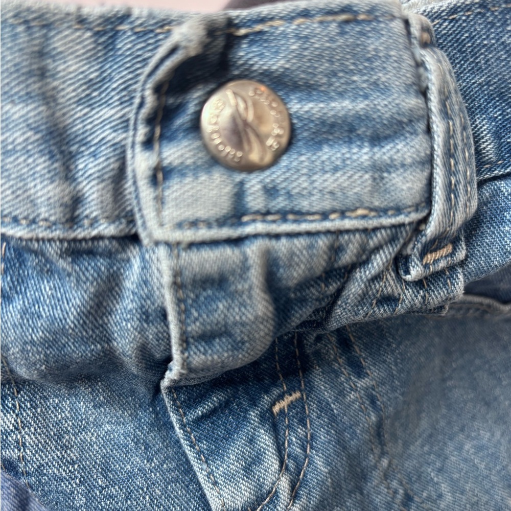 Vintage Y2K Riders Baby Jeans 12 Months Blue Denim Elastic Waist - Picture 6 of 7